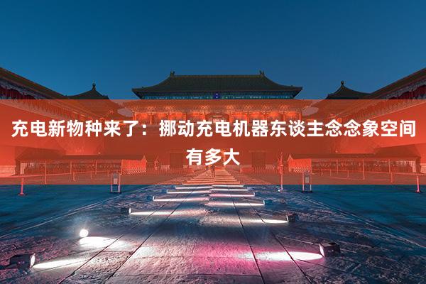 充电新物种来了：挪动充电机器东谈主念念象空间有多大